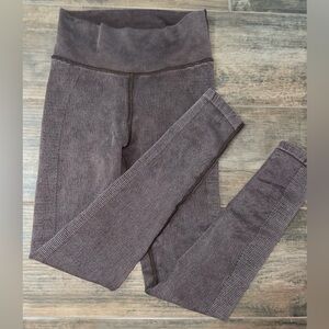 Aerie OFFLINE High Waisted Seamless Leggings Mauve Brown Size S